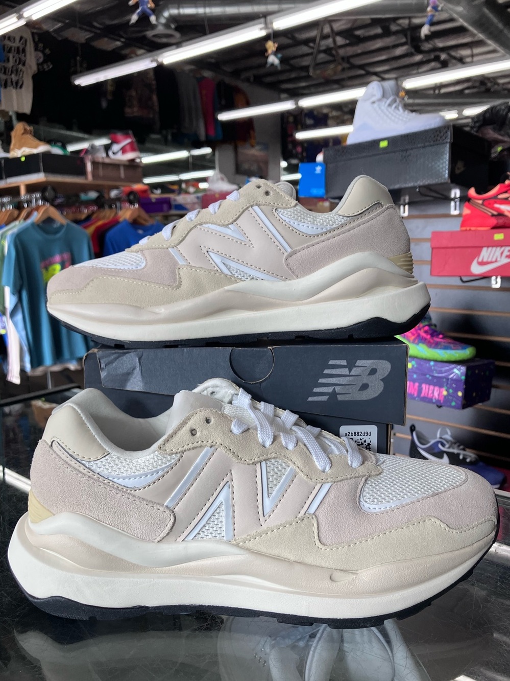 Women’s New Balance 57/40 Sea Salt Calm Taupe Size 9